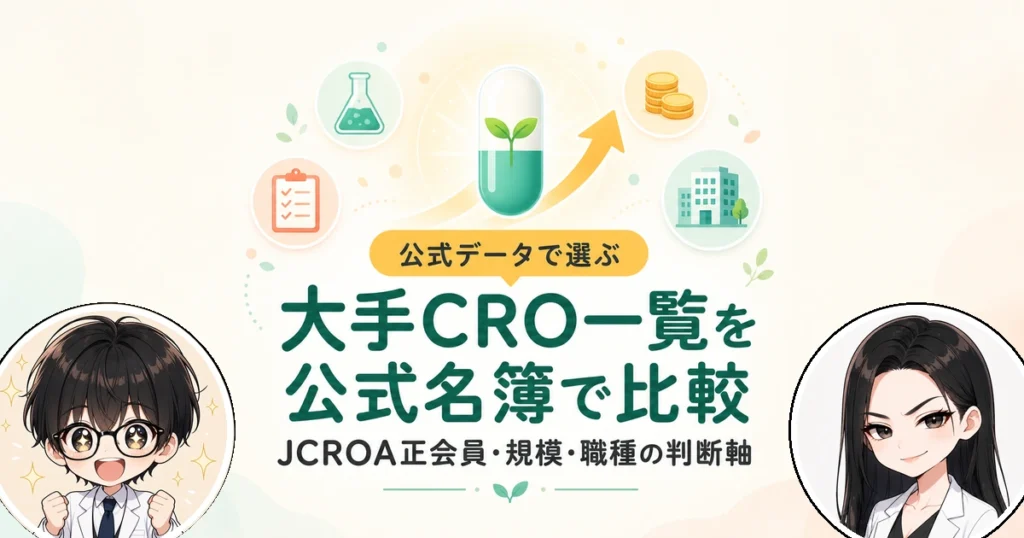 CRO企業一覧と大手の選び方！どこがいいか公式データで比較
