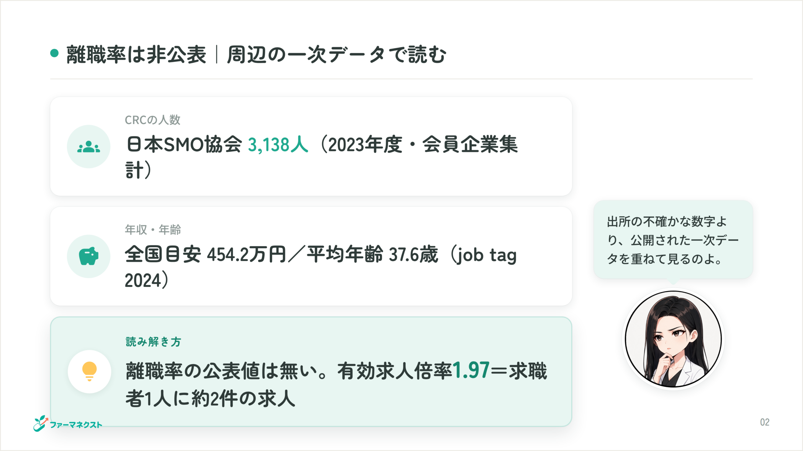 離職率は非公表｜周辺の一次データで読む