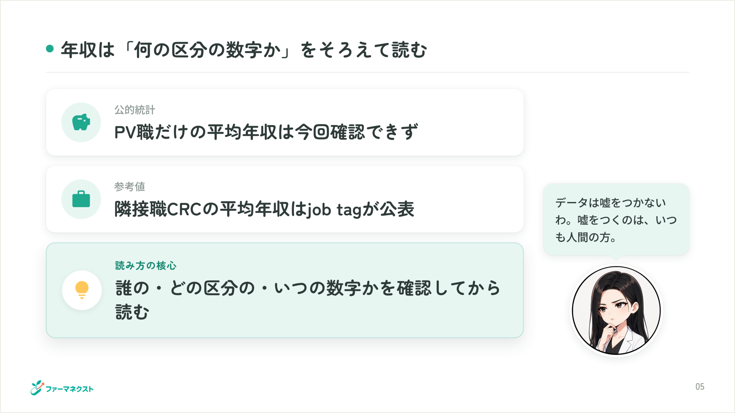 年収は「何の区分の数字か」をそろえて読む